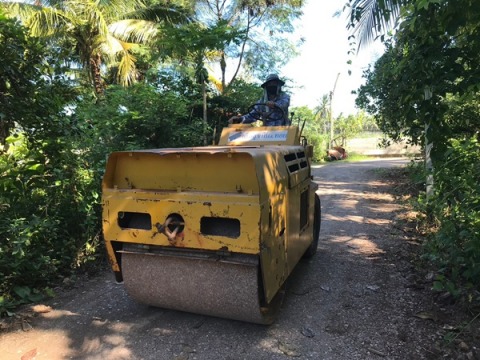 บริการรถบดถนน สมุทรสงคราม